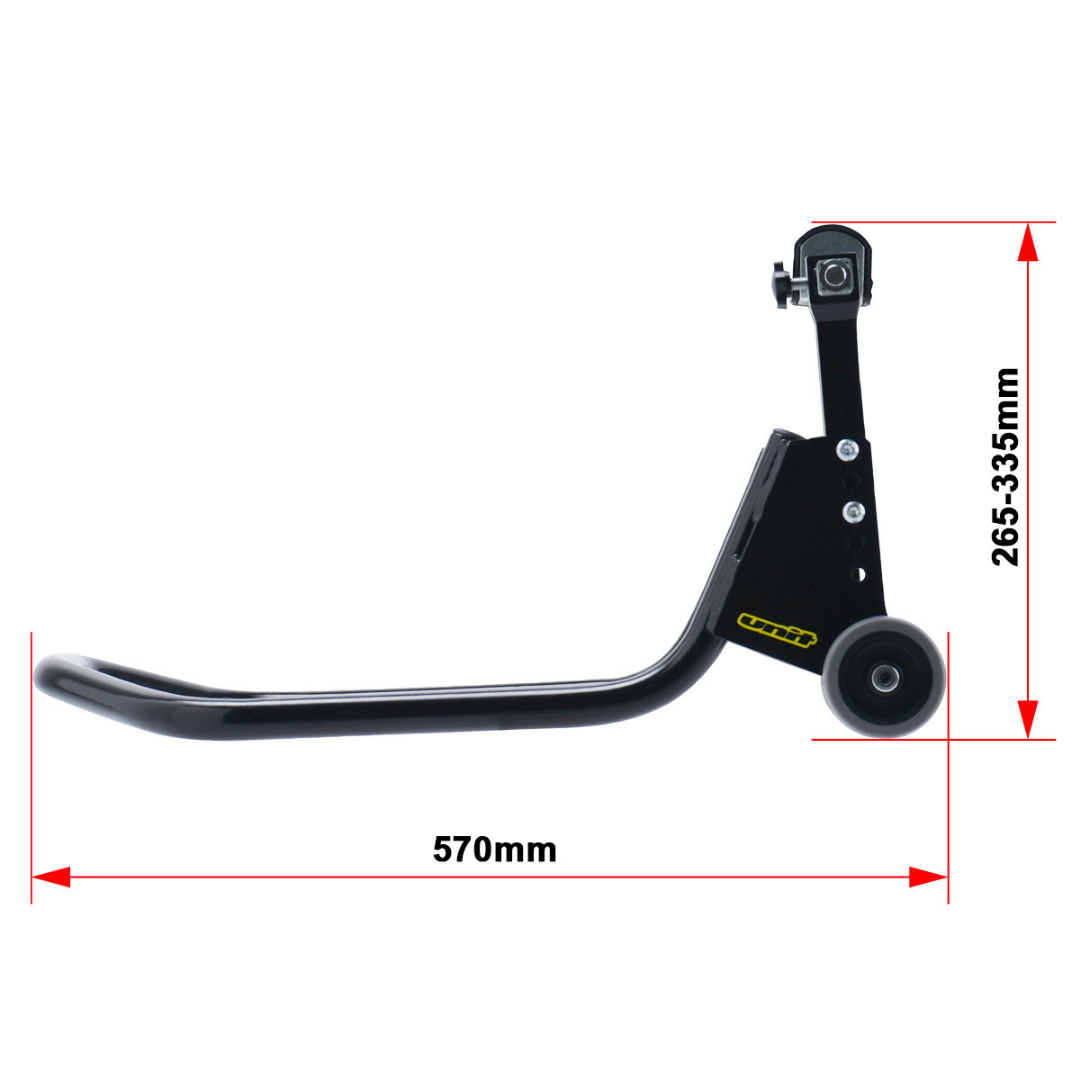 Unit Street Bike R-Stand Adjustable Black