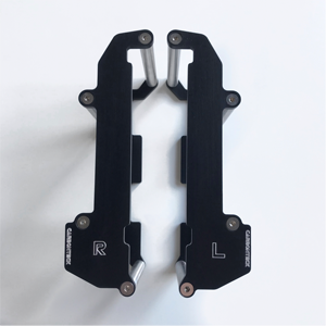 Carbon Teck - Radiator Braces (2 Stroke KTM)