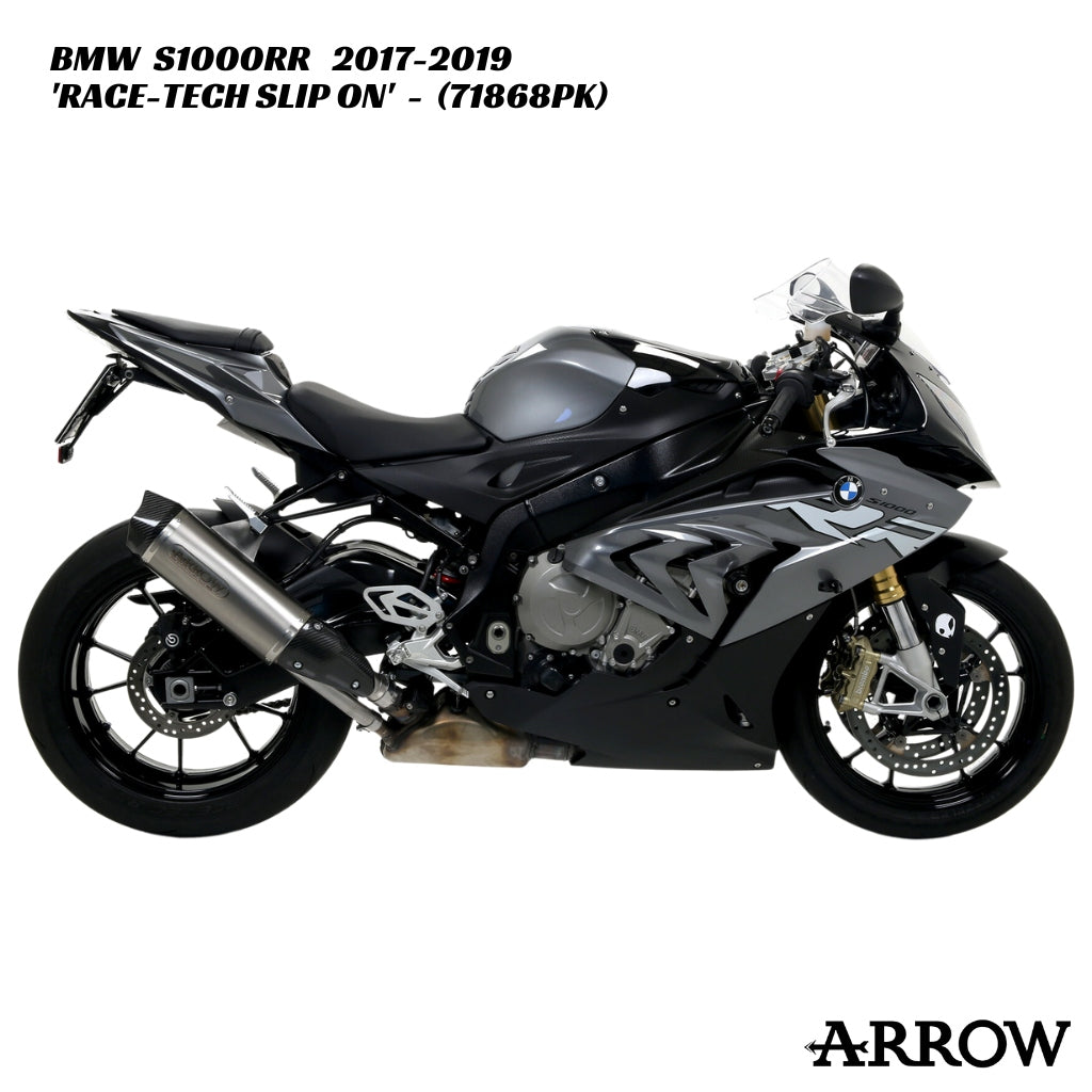 Arrow - Race-Tech Titanium Slip-On & Mid-Pipe | BMW S1000RR 2017-2019