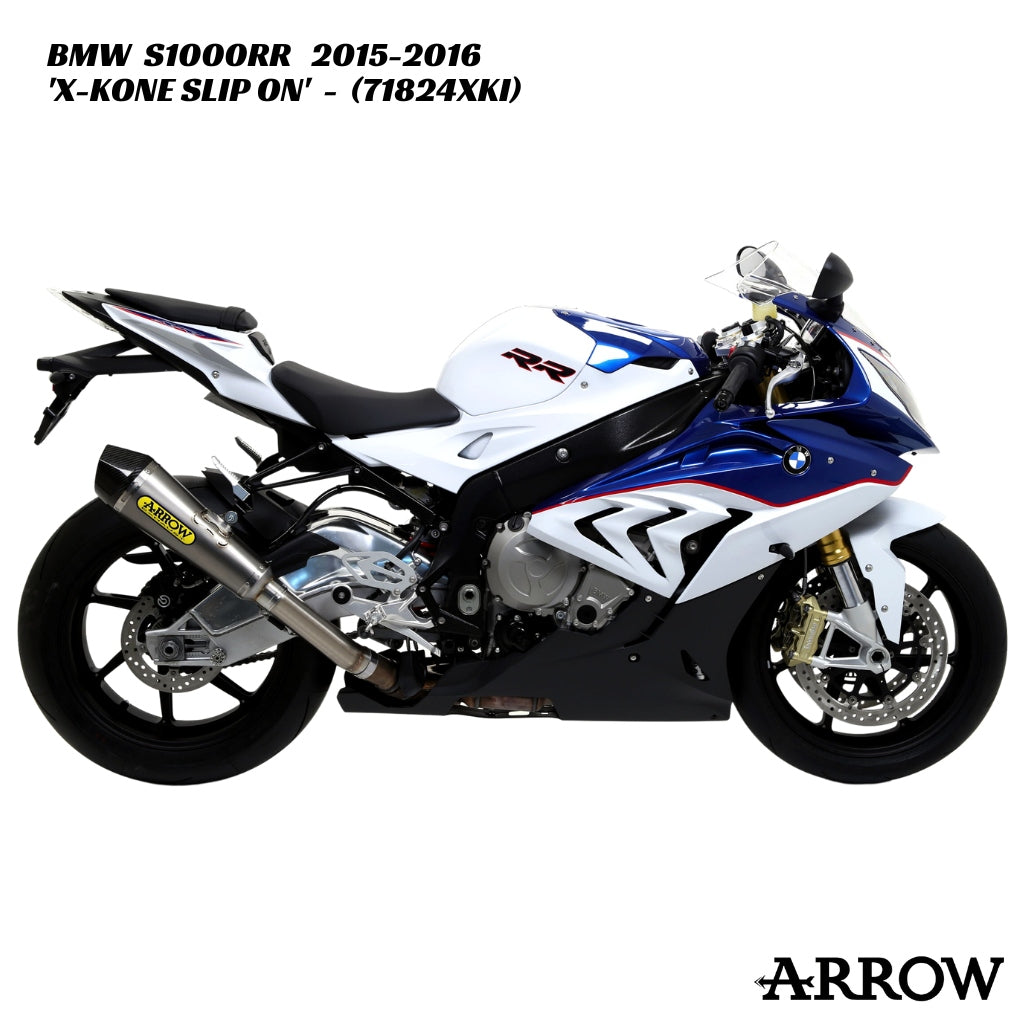 Arrow - X-Kone Nichrome Slip-On | BMW S1000RR 2015-2016