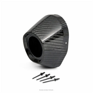 Pro Circuit CARBON FIBER END-CAP (DUAL) REPLACEMENT 3.5" W/1.75" HOLE