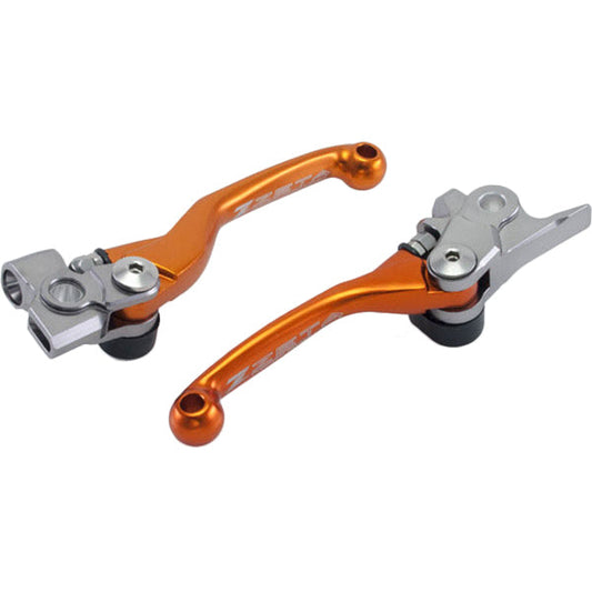 Zeta Pivot Lever Set FP 250 - 450SX / EXC Brembo Orange