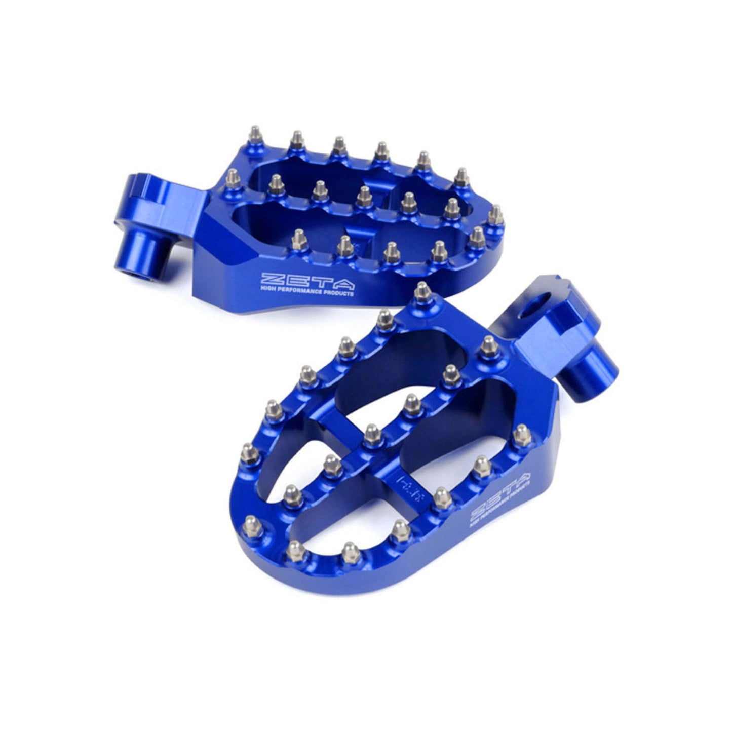 Zeta Alu Foot Pegs Husqvarna MX / ED SX16 - Blue