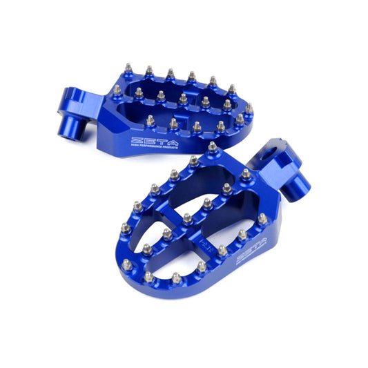 Zeta Alu Foot Pegs Husqvarna MX / ED SX16 - Blue