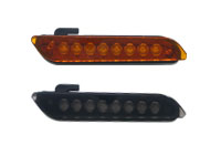 Zeta XC Protectors Optional Replacement Flashers Orange