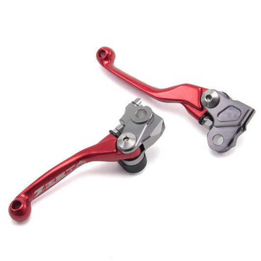 Zeta Pivot Lever Set FP CRF450r'21/450RX '21 Red