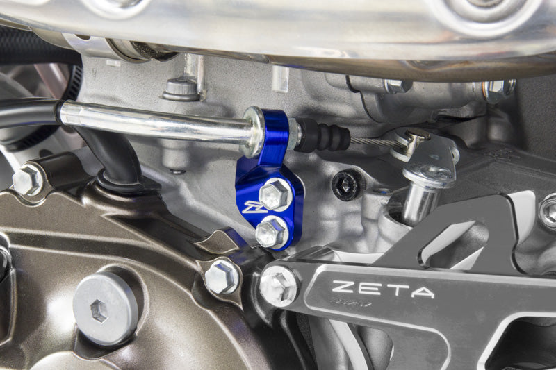Zeta Clutch Cable Guide YZ250F / 450F'14 - Blue