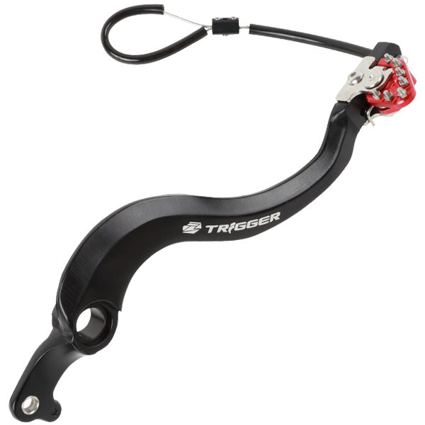 Zeta Trigger Brake Pedal CRF250L / M / RALLY Red