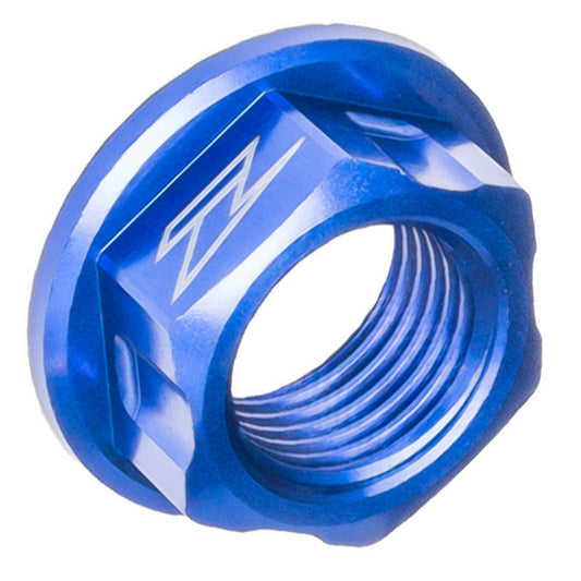 Zeta Axle Nut M20x30 - P1.5 H13 Blue