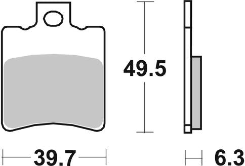 Scooter, Brake, Pads, Ceramic, FA193, SBS