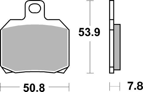 Ceramic, brake, pads, scooter, SBS, performance