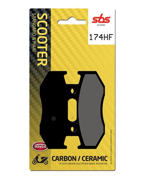 Ceramic, brake, pads, scooter, SBS, performance 