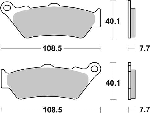 Carbon, Brake, pads, scooter, performance, SBS