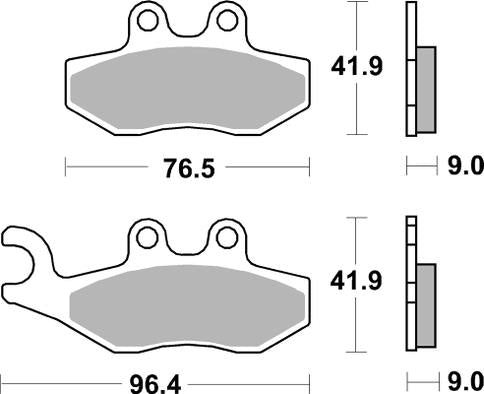 Sintered, Aprilia, Vespa, Brake, pads, scooter, performance, SBS