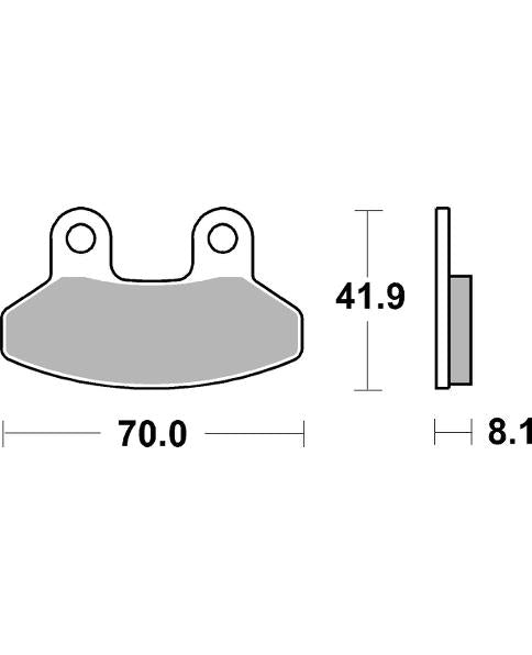 Ceramic, Brake, pads, scooter, performance, SBS