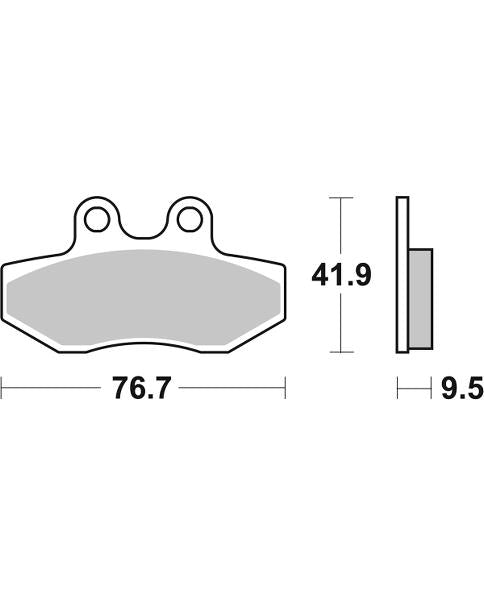 Ceramic, Brake, pads, scooter, performance, SBS