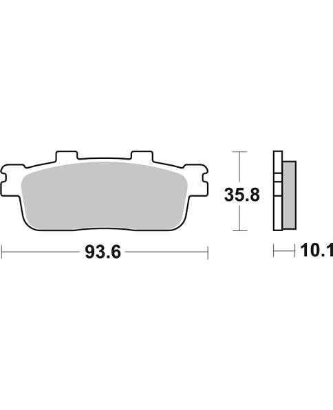 Ceramic, Brake, pads, scooter, performance, SBS