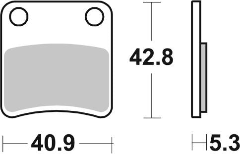 Ceramic, Brake, pads, scooter, performance, SBS