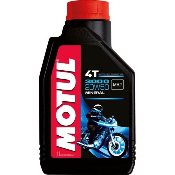 Motul, Mineral, oil, 4t, 4 stroke, 1 liter, 20w50