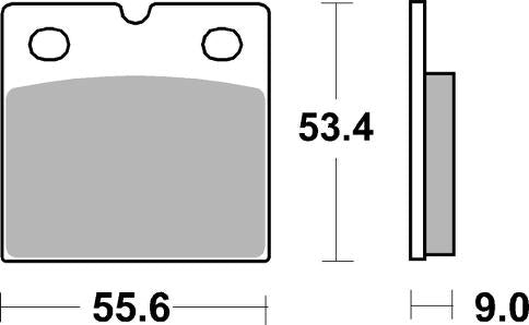 Ceramic, Brake, Pads, pad, SBS, Street, Scooter, Commuter, Cruiser