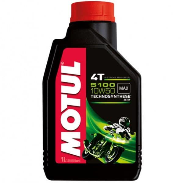 Motul, oil, lubricant, 4T, 4 stroke, motorcycle, performance, 5100