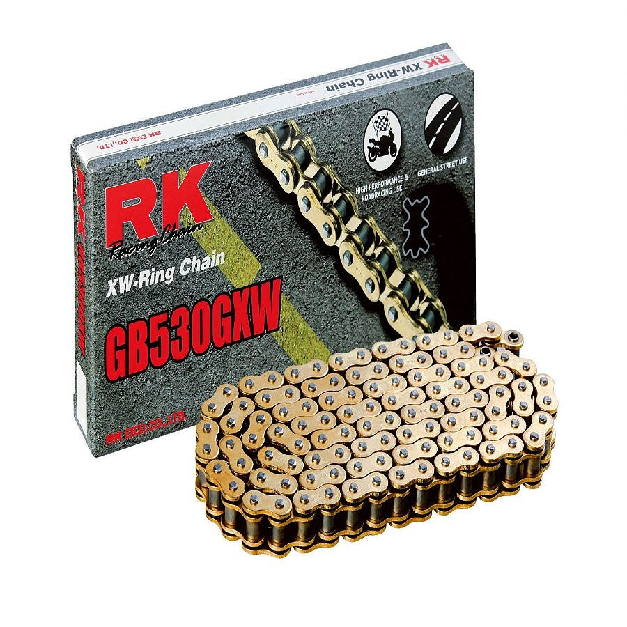 RK, Takasago, chain, rear, drive, performance, supersport, sport, road, street, motorcycle, bike, superbike, Gold