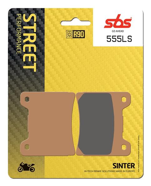 SBS - FA88 Rear Brake Pads | Sintered | Street | 555LS