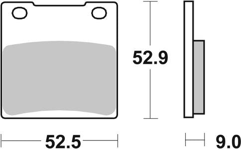 SBS, Brake, pad, pads,Sintered, motorcycle, bike, performance, street