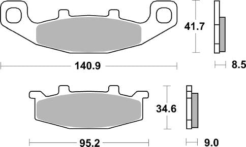 SBS, Brake, pad, pads, motorcycle, performance, Sintered