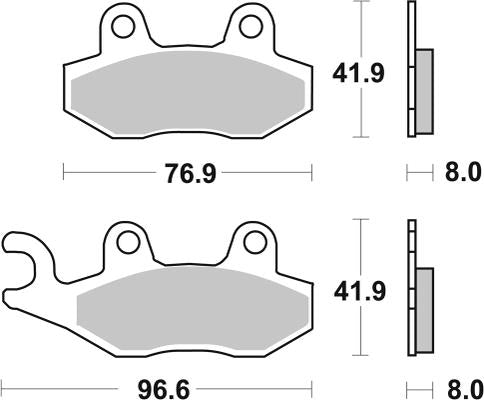 SBS, brake, pad, pads, performance, motorcycle, Sintered