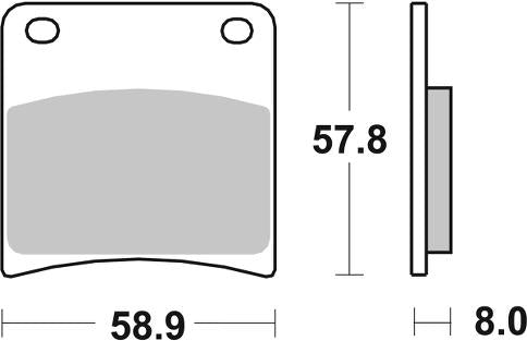 SBS, brake, pad, pads, performance, Sintered