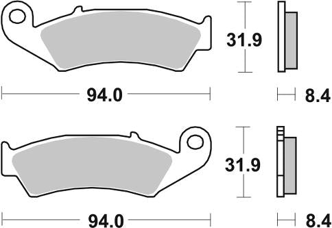 SBS, brake, pad, pads, performance, Sintered