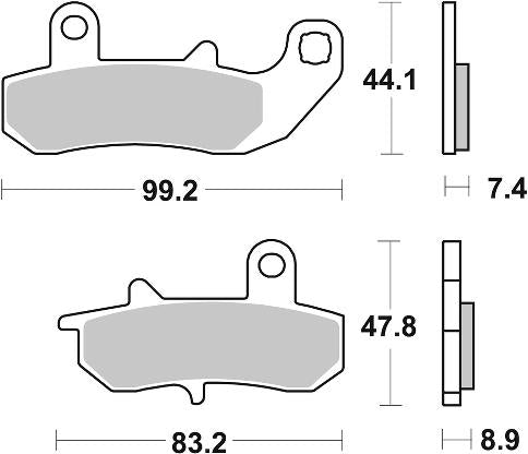 SBS, brake, pad, pads, motorcycle, performance, Ceramic