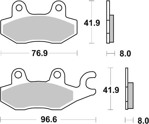 SBS, brake, pad, pads, motorcycle, performance, Sintered