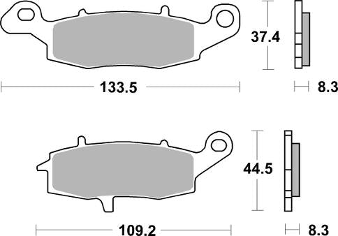 SBS, brake, pad, pads, performance, motorcycle, Sintered