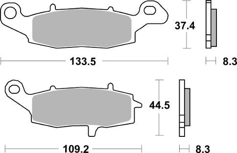 SBS, brake, pad, pads, performance, motorcycle, Sintered