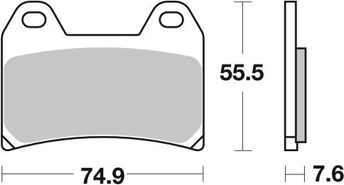 SBS, brake, pad, pads, performance, motorcycle, Sintered