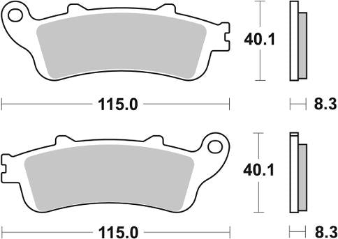 SBS, brake, pad, pads, performance, motorcycle, Sintered