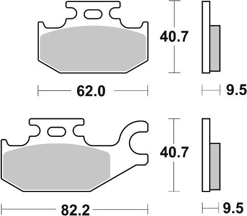 SBS, brake, pad, pads, performance, motorcycle, Sintered