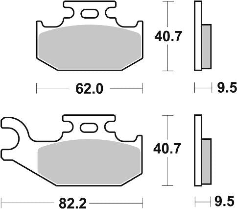 SBS, brake, pad, pads, performance, motorcycle, Sintered