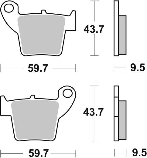 SBS, brake, pad, pads, performance, motorcycle, Sintered