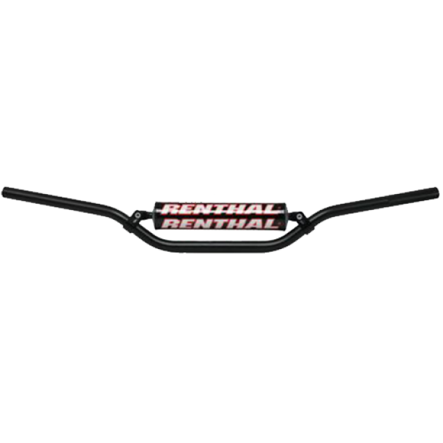 Renthal, handlebar, handlebars, 7/8, 22mm, racing, performance, black, mini mx, motocross, mx