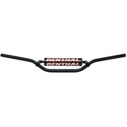 Renthal, handlebar, handlebars, 7/8, 22mm, racing, performance, black, mini mx, motocross, mx