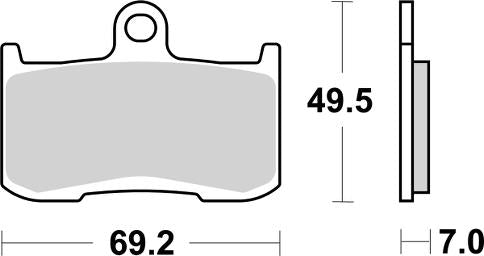 SBS, Brake, pad, pads, performance, motorcycle, Sinter, sintered