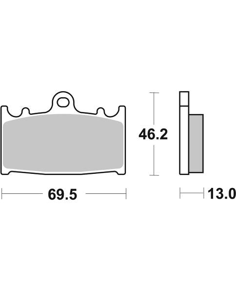 SBS, Brake, pad, pads, performance, motorcycle, Sinter, sintered