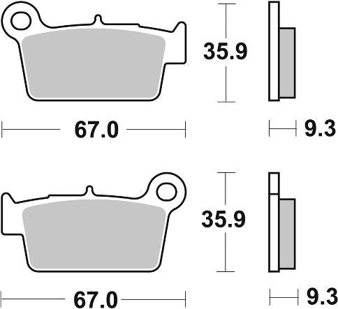 SBS, Brake, pad, pads, performance, motorcycle, Sinter, sintered, offroad