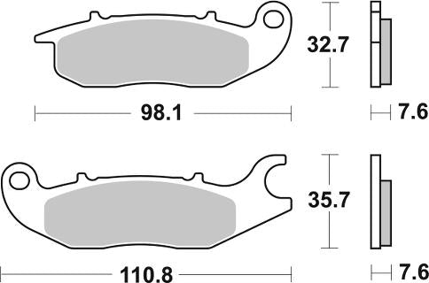 SBS, Brake, pad, pads, performance, motorcycle, Ceramic