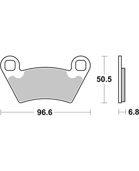 SBS, Brake, pad, pads, performance, motorcycle, Sinter, sintered