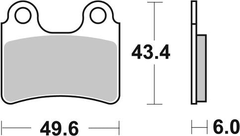 SBS, Brake, pad, pads, performance, motorcycle, Sinter, sintered