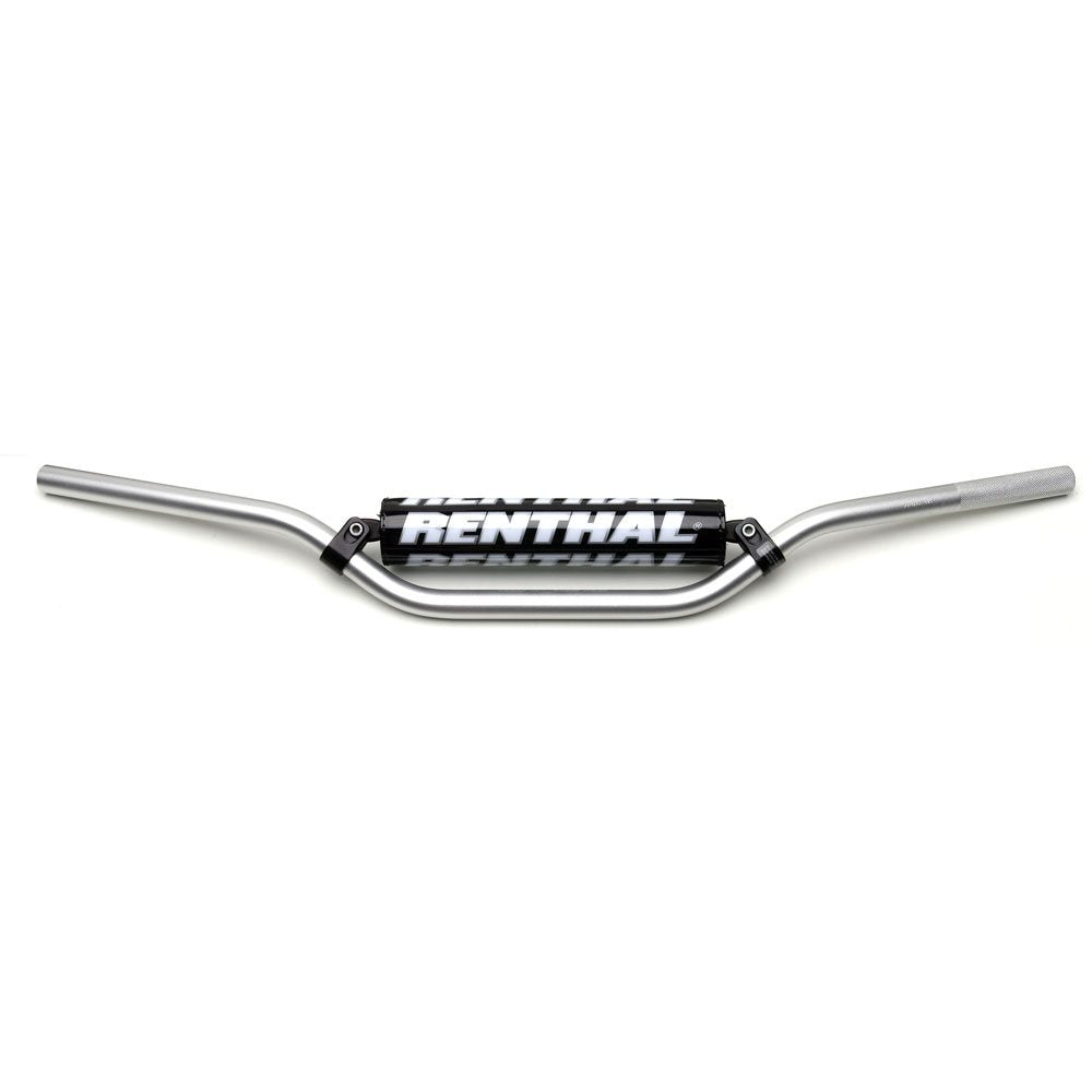 Renthal, handlebar, handlebars, 7/8, 22mm, racing, performance, Mx, motocross, mx, SILVER